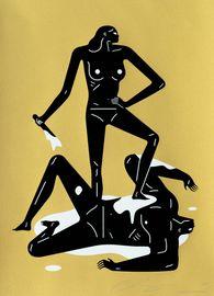 https://cdn.fairart.io/thumbnail_Cleon_Peterson_The_Naked_Woman_Man_Gold_1_5e43308343.jpg - 0