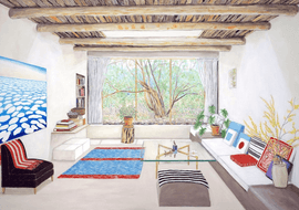 Artwork - Georgia O'Keeffe's Home