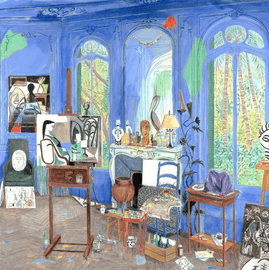 Artwork - Picasso's Studio in Cannes