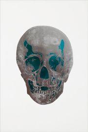 Artwork - The Dead (Silver Gloss Topaz Skull)