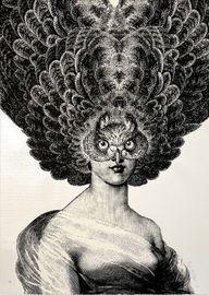 Artwork - Cecilia Huntress – White Foil