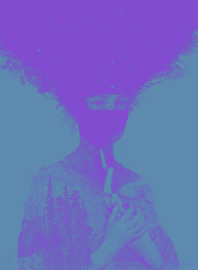 Artwork - Pachamama, Purple Colourway