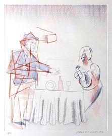 Figures With Still Life