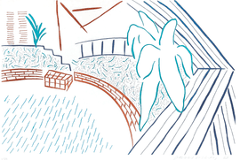 Artwork - My Pool And Terrace
