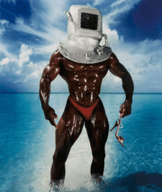 Man With Diving Bell