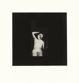 Distorted Nude Photogravure #1