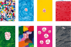 Artwork - Colour & Text (Set of 8 Posters)