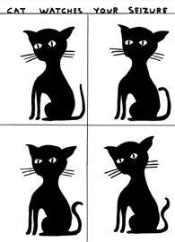 Artwork - Untitled (Cat Watches Your Seizure)