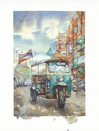 Artwork - Thailand - Khaosan Road