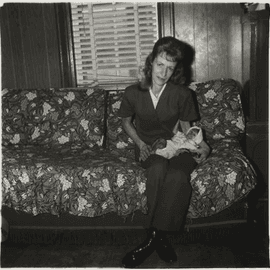A Woman With Her Baby Monkey, N.J.