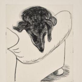 Dog Wall (Dog Etchings)