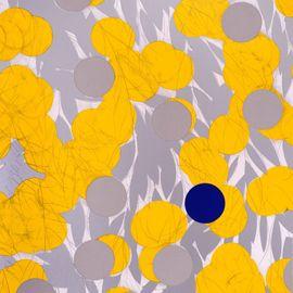 Artwork - Mimosa with Blue, April 24, 2024