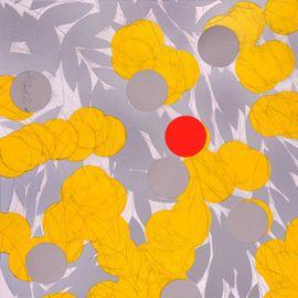 Artwork - Mimosa with Red, April 24, 2024