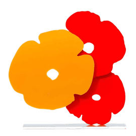 Yellow and Red Poppies