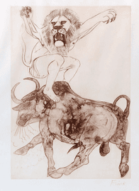 Artwork - Heracles and the Lion Mask