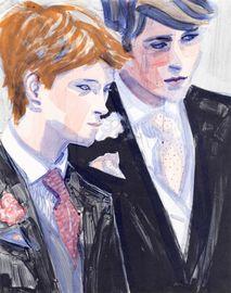 Artwork - Prince Harry and Prince William