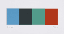 Artwork - Blue Gray Green Red