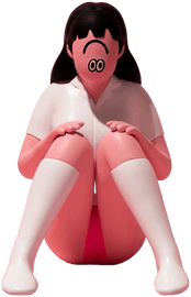 Artwork - Oh! Sit! (Pink)