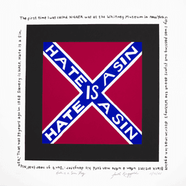Artwork - Hate is a Sin Flag