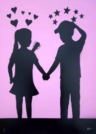 Artwork - Love Hurts (Pink)
