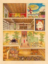 Artwork - Spirited Away Bath House
