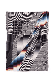 Optichromie 137 Throw Blanket