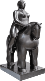 Artwork - Woman on a Horse