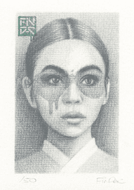 Artwork - Anghistsura (Art on a postcard)