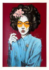 Artwork - Mossiae (Burgundy)