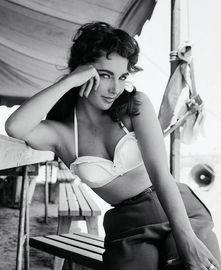 Artwork - Elizabeth Taylor on the Set of Giant