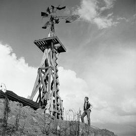 Artwork - James Dean with Windmill in Giant