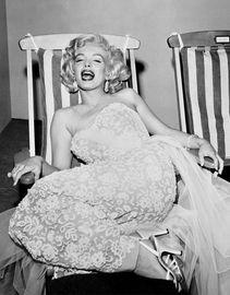 Artwork - Marilyn Monroe in Deckchair