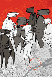 Artwork - Crowd Control (Red)
