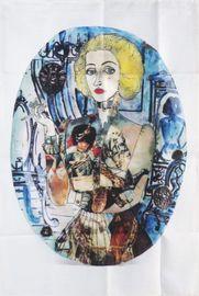 Artwork - Claire as a Soldier (Tea Towel)