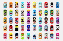Artwork - Mad Cans - Series One