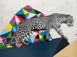 Artwork - Leopard (Grey)