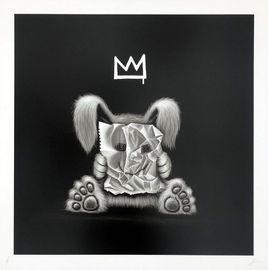 Artwork - Today I'm Happy (White Gold Leaf)