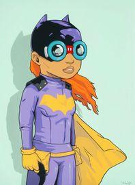 Artwork - Batgirl (Blue)