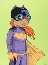 Artwork - Batgirl (Green)
