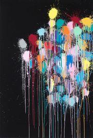 Artwork - Colour Splat Edge (Black)