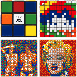 Artwork - Rubikcubism (Set of 4)