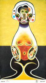 Artwork - Untitled 3 (Jaune - Signed)