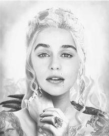 Artwork - Fire and Blood (B/W)