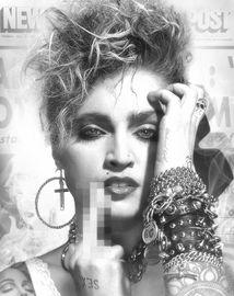 Lucky Star - Madonna (B/W)