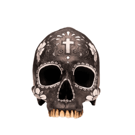 Artwork - Day of the Dead Skull - Negra