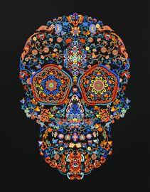 Artwork - Cloisonné Skull