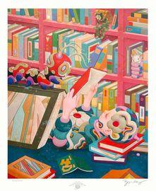 Artwork - Bibliophile II