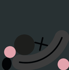 Artwork - Deconstructed Clown - Black