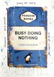 Artwork - Busy Doing Nothing (Blue)
