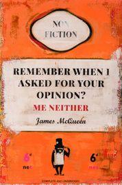 Artwork - Me Neither (Unframed)